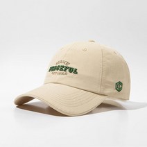OU공유 피스풀 레터링 자수 볼 캡 OUP-2