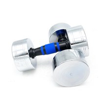 파워헬스 3중 크롬 도금 아령 파워아령C 2p, 6kg