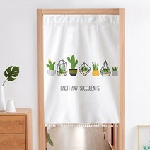 페어링 신선한 파티션 패브릭 아트 벨크로 커튼 가리개2