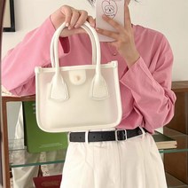 플랜데이 쏠비치 반투명 PVC 파우치 숄더 크로스백
