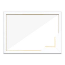 누니액자 수지 슬림 엣지 패브릭형 보석십자수액자 20 x 30 cm SF21, 화이트