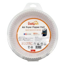 데일리안 에어프라이어 종이호일 중형 16cm 90p, 1개