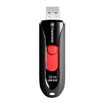 트랜센드 JetFlash 590 USB 2.0 메모리 블랙, 32GB
