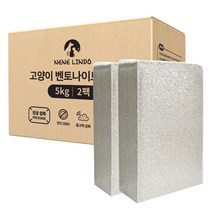 네네린도 벤토나이트 응고형 고양이 모래, 10kg, 1개, 무향