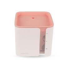 스마트 고양이 디스펜서 자동 급수기 C_RD_29, 핑크, 1개