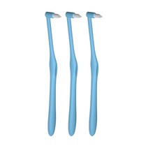 오픈스페이스 휴대용 교정 어금니 칫솔 블루, 1개입, 3개