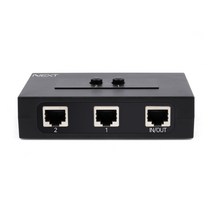 넥스트 2:1 양방향 RJ45 수동선택기, NEXT-2434UTP