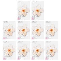 어프리 스티키리프 벚꽃 베이직 점착메모지 S, 화이트, 10개