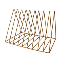 빅드림 삼각 메탈 책꽂이, 골드