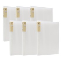 드림 W 클리어화일 20p, 투명, 6개