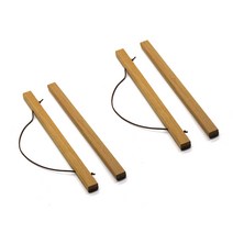 한수오 북유럽 인테리어 우드족자 2p, 모카우드