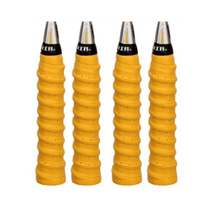 셀라 배드민턴 라켓 심쿠션 그립 테이프 4p, 옐로우