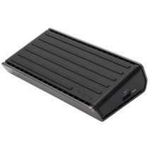 타거스 USB-C Universal DV4K 도킹스테이션 with Power 60W USB허브 DOCK180, 블랙