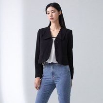 미쏘 여성용 빅카라 숏 자켓 JKC921G
