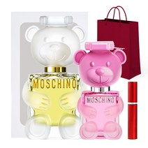 모스키노 토이 2 버블검 EDT 30ml + 토이 2 테스터 + 공병 레드 + 페라가모 쇼핑백 + 박스 세트, 1세트
