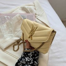 레터 체인 미니백 B_RD_337