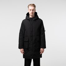 아야모리에 남성용 후드 카고 코트 NO2