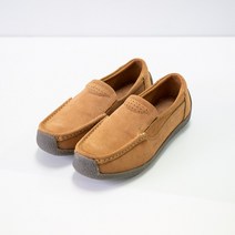 르본디 여성용 가죽 통굽 빅사이즈 로퍼