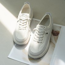 여성용 심플 스트릿룩 스니커즈 87188