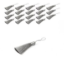 홈앤라이프 베이직 태슬, 실버, 20개