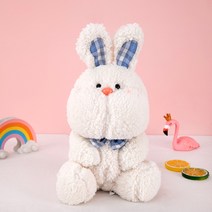 네이처타임즈 러블리 동물 인형 토끼, 혼합색상, 33cm