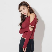필로소피아 여성용 윙스 트임 긴팔티셔츠 P1078