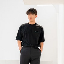 빅사이즈클럽 CRAMP 프리미엄 16수 코튼 반팔티