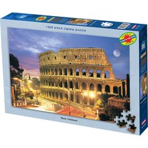 로마 콜로세움 야광효과 직소퍼즐 TMX-100-302, 혼합색상, 1000피스
