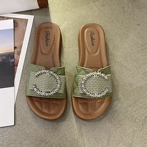 로이어 여성용 큐빅 데일리 슬리퍼