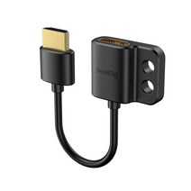 스몰리그 슬림 4K HDMI 어댑터 케이블 A to A, 3019, 1개