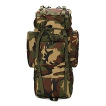 유스 야외 대용량 위장 가방 65L BP-A22, 삼색카모색