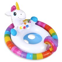 써니워터 레인보우 유니콘 보행기 튜브, 1개