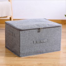 접이식 다용도 수납바구니 타입 1 45 x 35 x 25 cm L25, 혼합색상, 1개