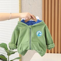 베베니즈 아동용 공룡후드 플리스집업