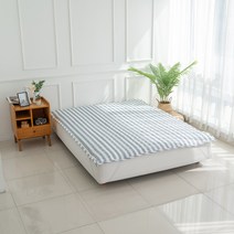 아잠 순면 라인 방수패드, 그레이