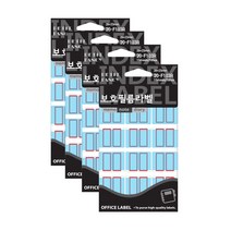 쁘띠팬시 보호 필름 라벨 20-F103 13p, 적색, 4개