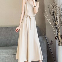 여성용 블랙101 리페테르 나시 롱 원피스 CH-2316820