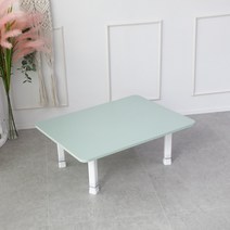 LPM 무광 샤르망 4단 높이조절형 테이블 800 x 600 mm, 프레쉬민트
