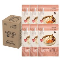 코들 강아지 영양가득 보양식 파우치 160g, 6개, 삼계탕
