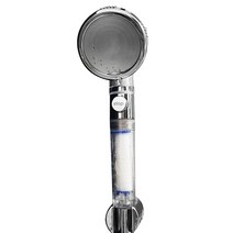 버튼식 절수 필터 샤워기 헤드, 1개