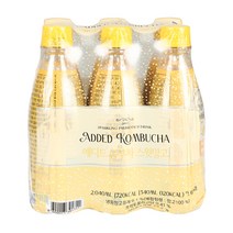 애디드 콤부차 스윗망고, 6개, 340ml