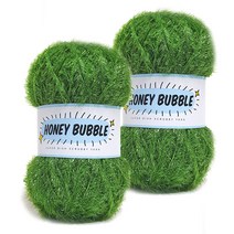 니뜨 날개사 허니 버블 수세미실 90g x 2p + 도안, 34 포레스트