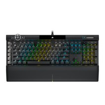 커세어 K100 RGB PBT 기계식 키보드 은축, CH-912A014-KR2 RGP0095, 일반형