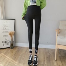 라인 두줄 캐주얼 편한 임산부 레깅스