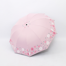쇼핑죠이 파스텔 양산 겸용 3단 우산   우산 걸이 후크 세트