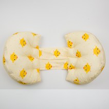 지니샵 임산부 U자형 허리쿠션, 02 노란병아리