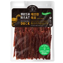 조이스픽 깨끗한육포 중소형 강아지 간식 스틱 150g, 통오리가슴살, 1개