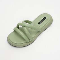 어바웃슈 여성용 몽뮤랑 라운드 스트랩 뮬 슬리퍼