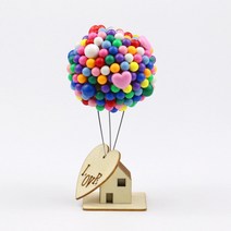 풍선 하우스 오브제, 혼합색상