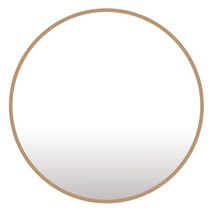디자인 원형 거울 600 x 600 mm, 골드